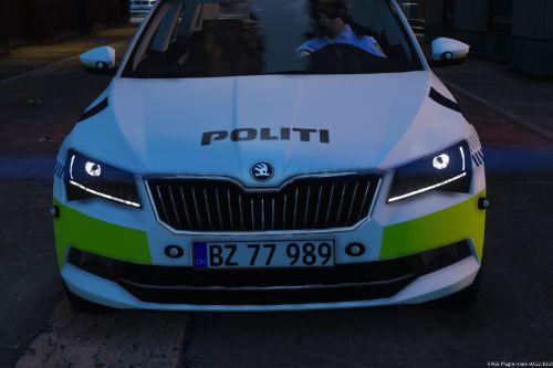 2016 Škoda SuperB Combi - Danish Police - [ELS]